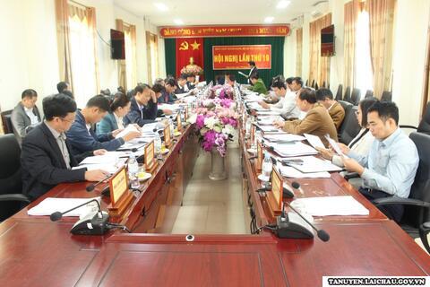 Huyện ủy Tân Uyên: Hội nghị lần thứ 19 Ban Chấp hành Đảng bộ huyện 